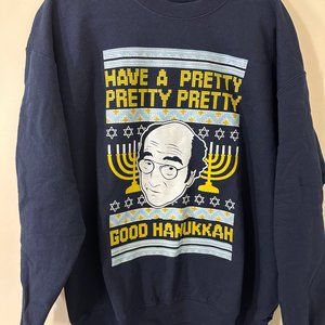 Larry David Novelty Hanukkah Crewneck